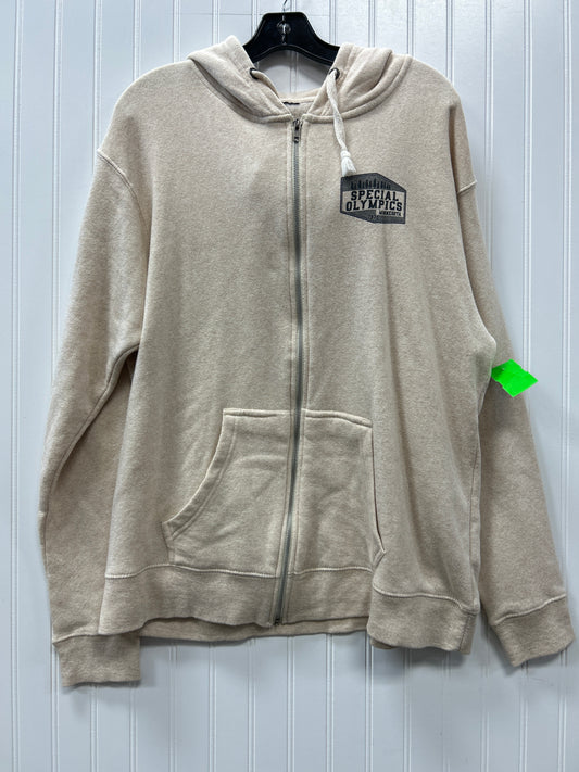 Sweatshirt Hoodie By Cmc In Cream, Size:M