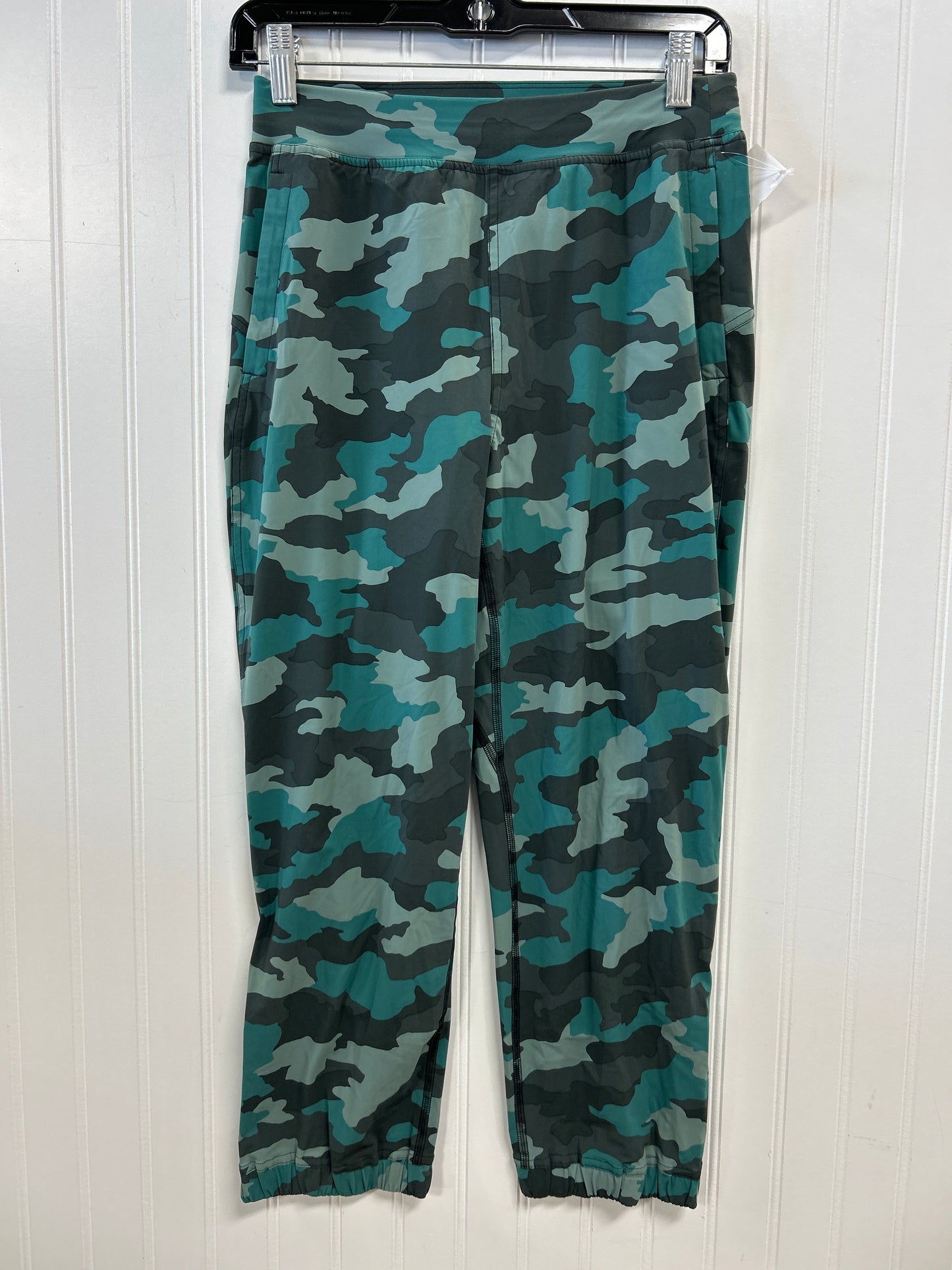 Athletic Pants By Lululemon In Teal, Size:6