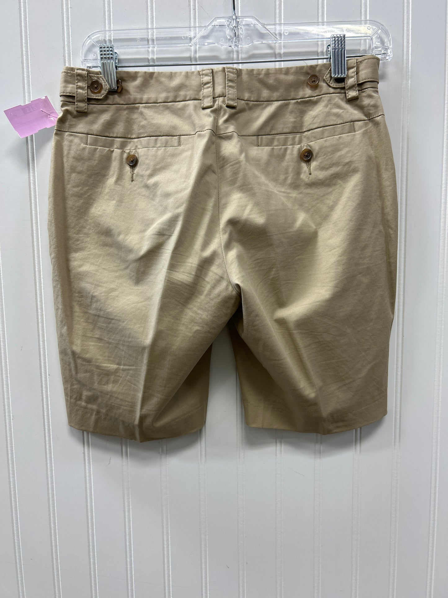 Shorts By Banana Republic In Tan, Size:4P