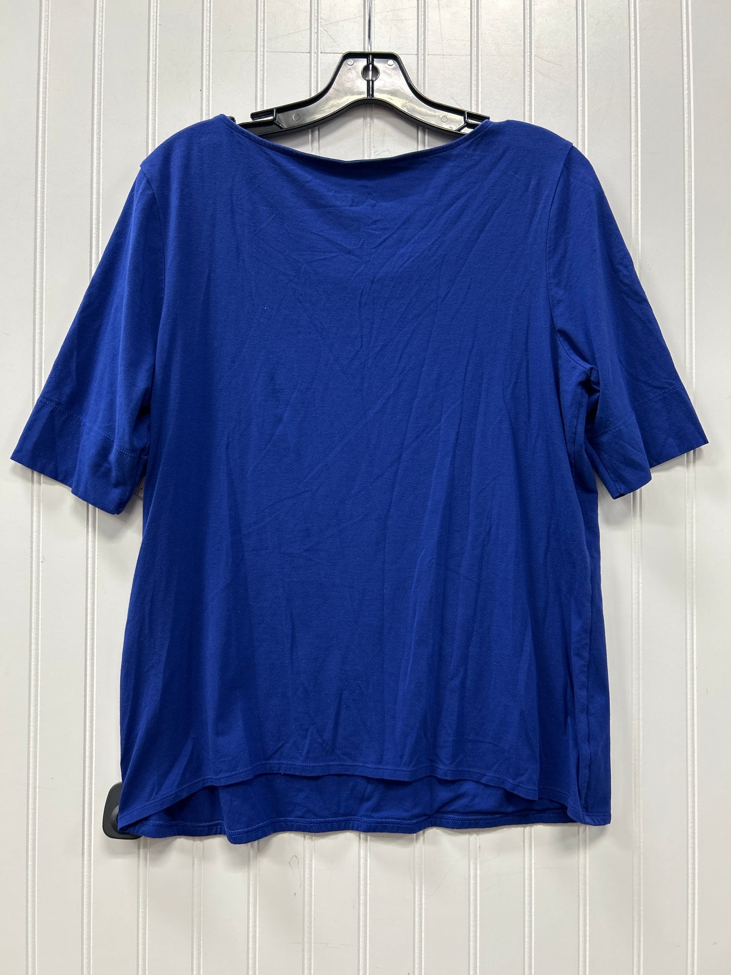 Top Ss By Chicos In Navy, Size:L