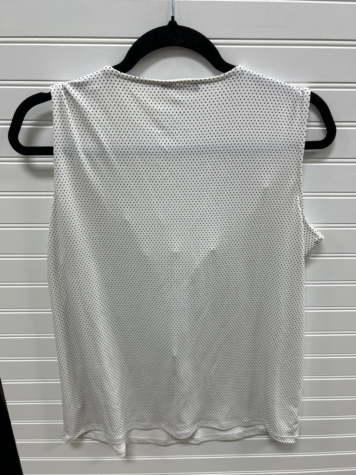 Top Sleeveless By Adrianna Papell In Cream, Size:M