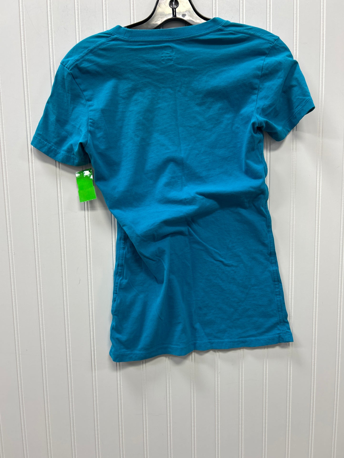 Athletic Top Ss By Nike In Blue, Size:S