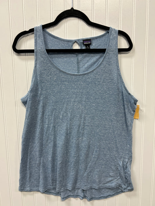 Athletic Tank Top By Patagonia In Blue, Size:Xl