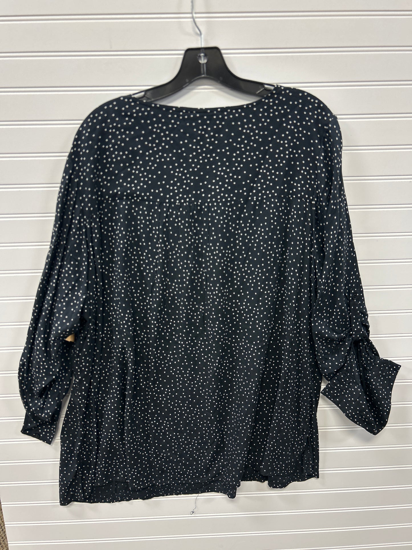 Top Ls By Lane Bryant In Black, Size:2X
