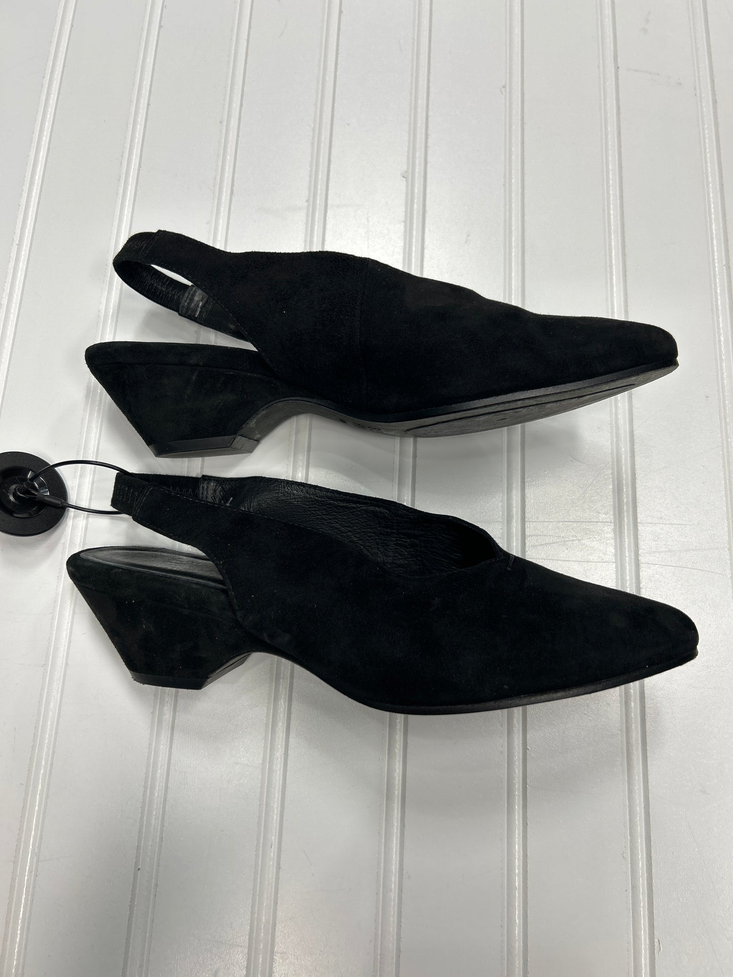 Shoes Heels Block By Eileen Fisher In Black, Size:7