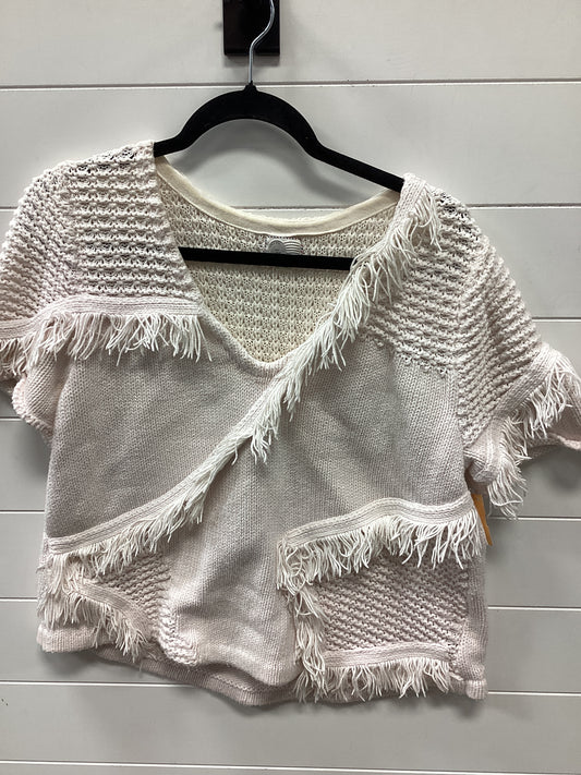Sweater Ss By Cmc In Cream, Size:L