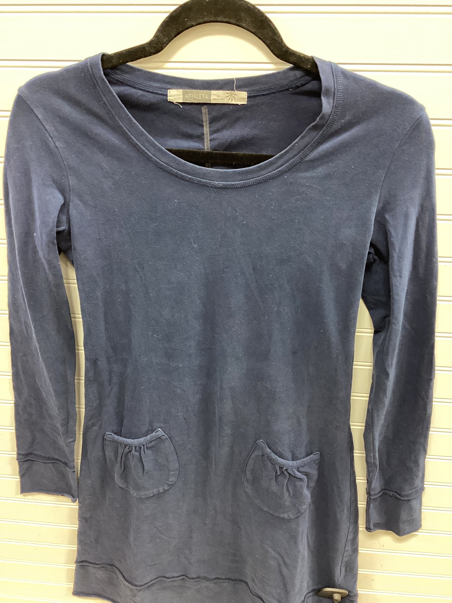 Athletic Dress By Athleta In Navy, Size:S