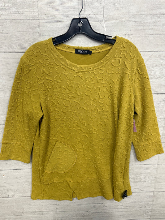 Top Ls By Cmc In Yellow, Size:L