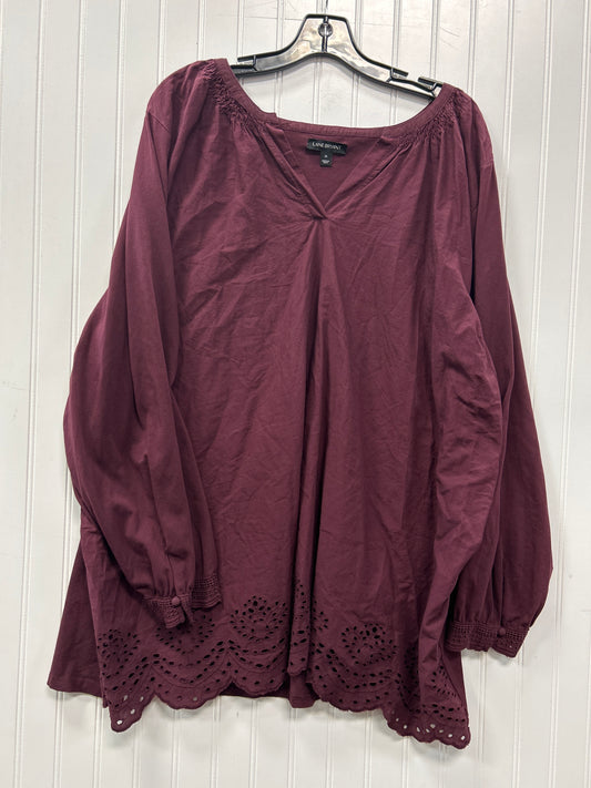 Top Ls By Lane Bryant In Purple, Size:3X