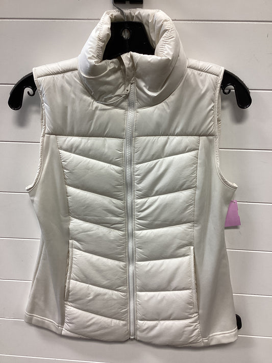 Vest Puffer & Quilted By Ideology In Cream, Size:Xs