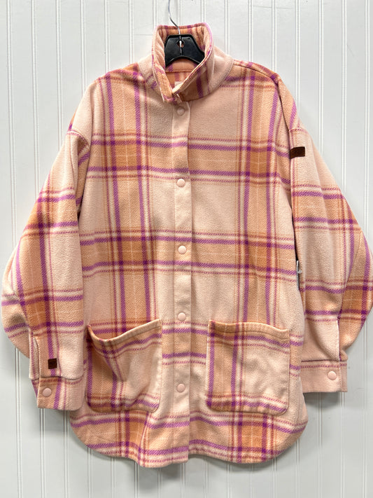 Jacket Fleece By Roxy In Pink, Size:M