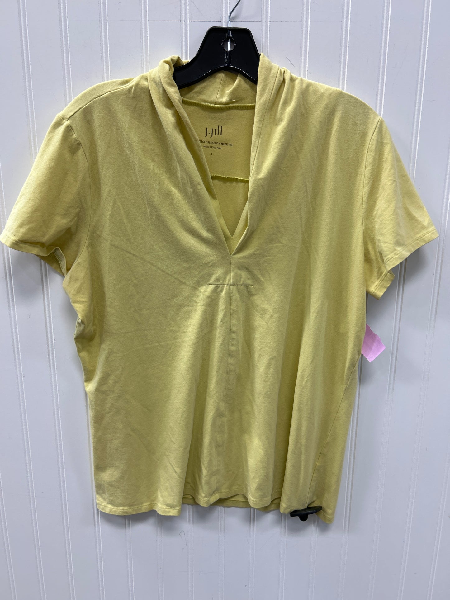 Top Ss By J. Jill In Yellow, Size:L