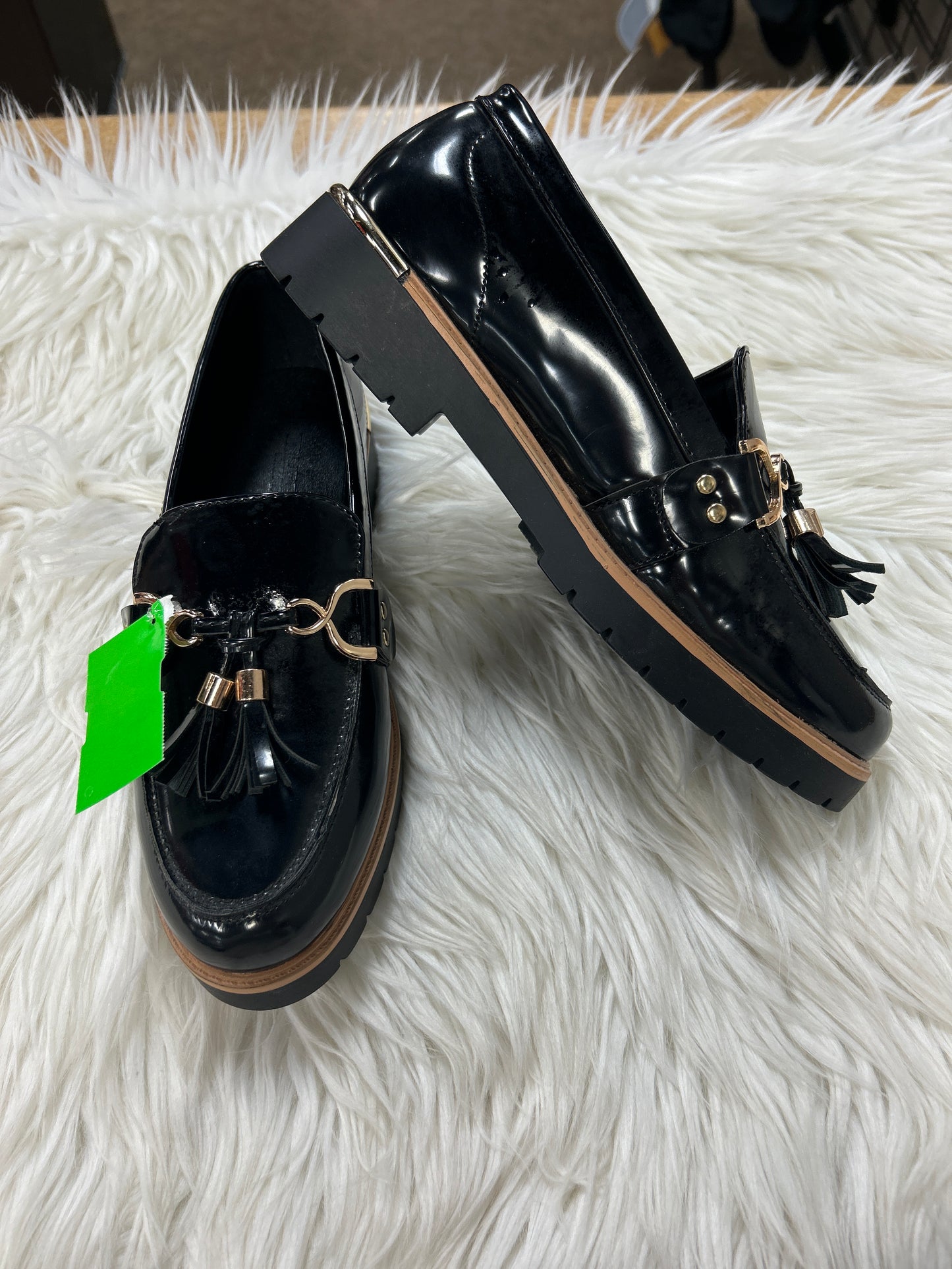 Shoes Flats By Cmc In Black, Size:7.5