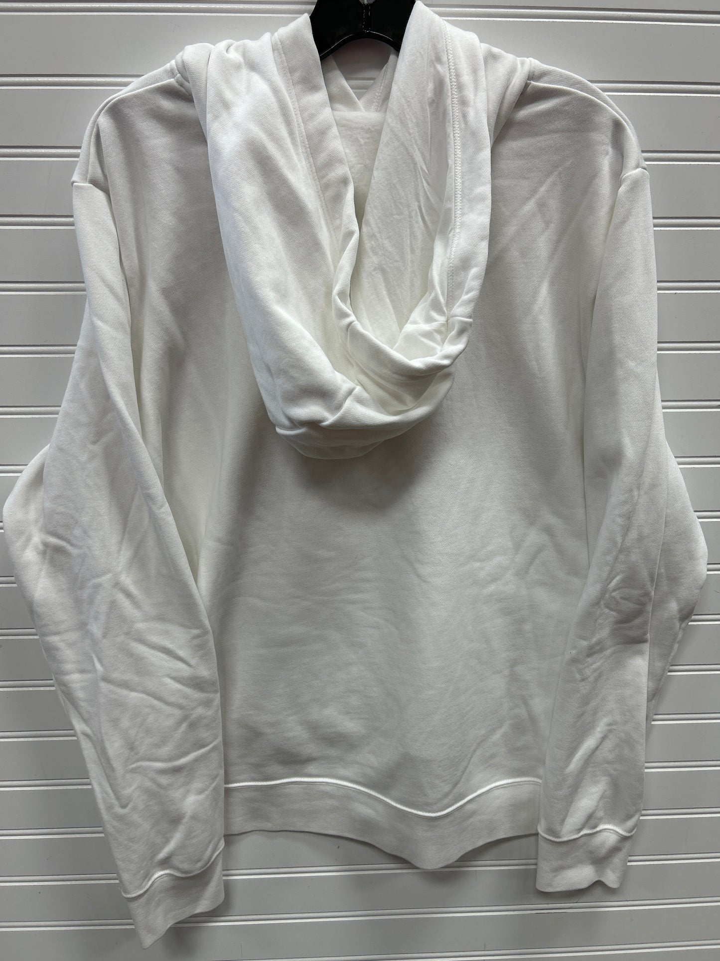 Athletic Sweatshirt Hoodie By Nike Apparel In White, Size:Xl