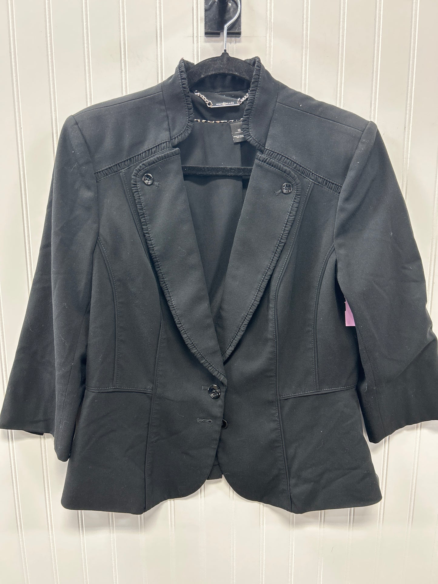 Blazer By White House Black Market In Black, Size:12