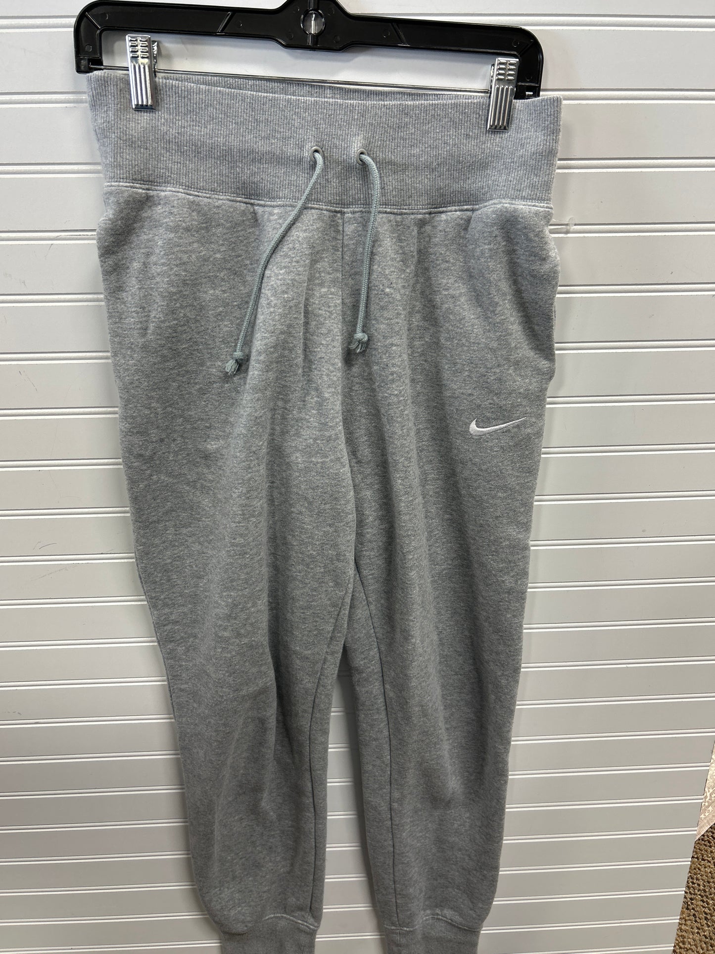 Athletic Pants By Nike Apparel In Grey, Size:S