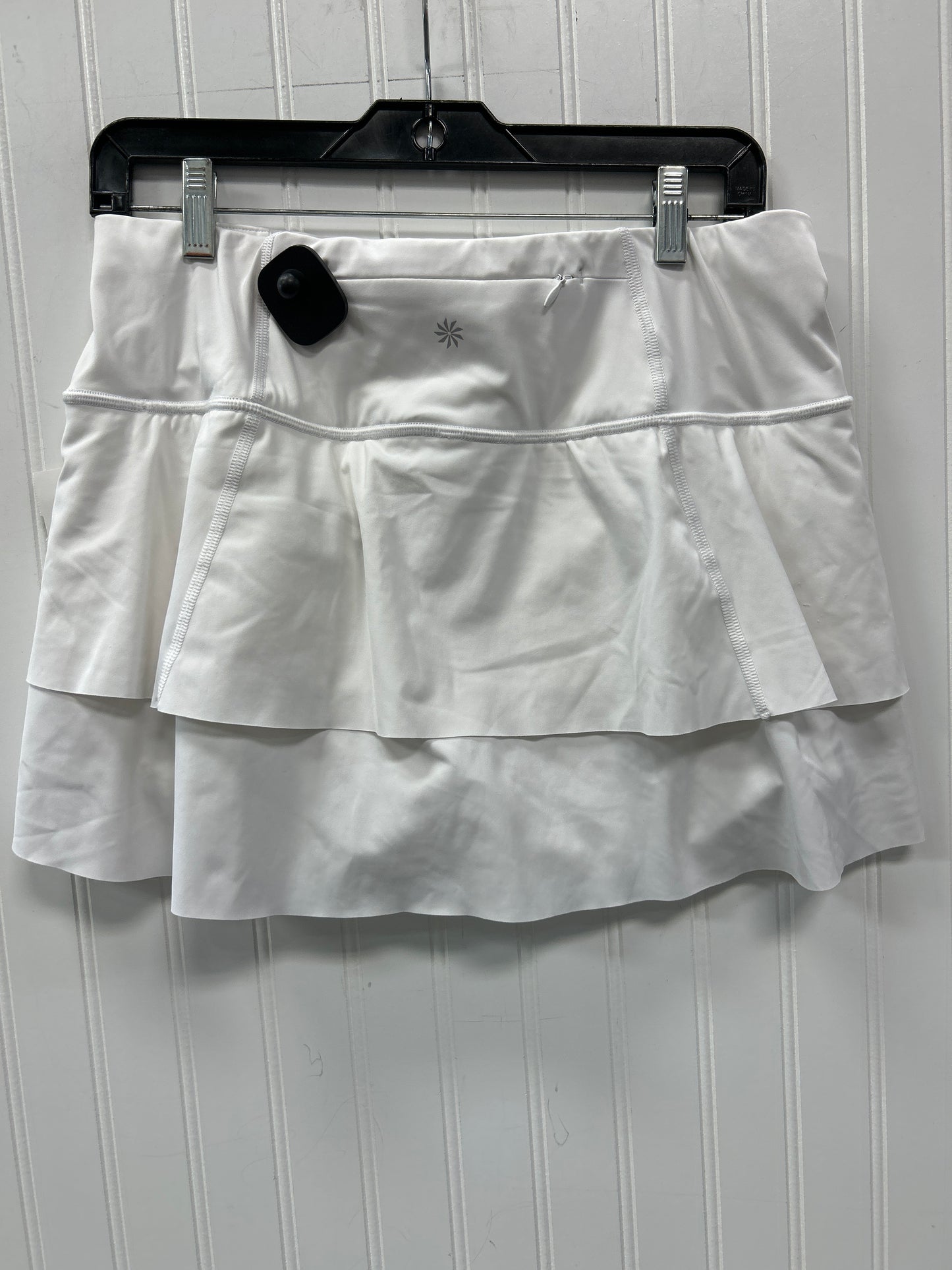 Athletic Skort By Athleta In White, Size:M