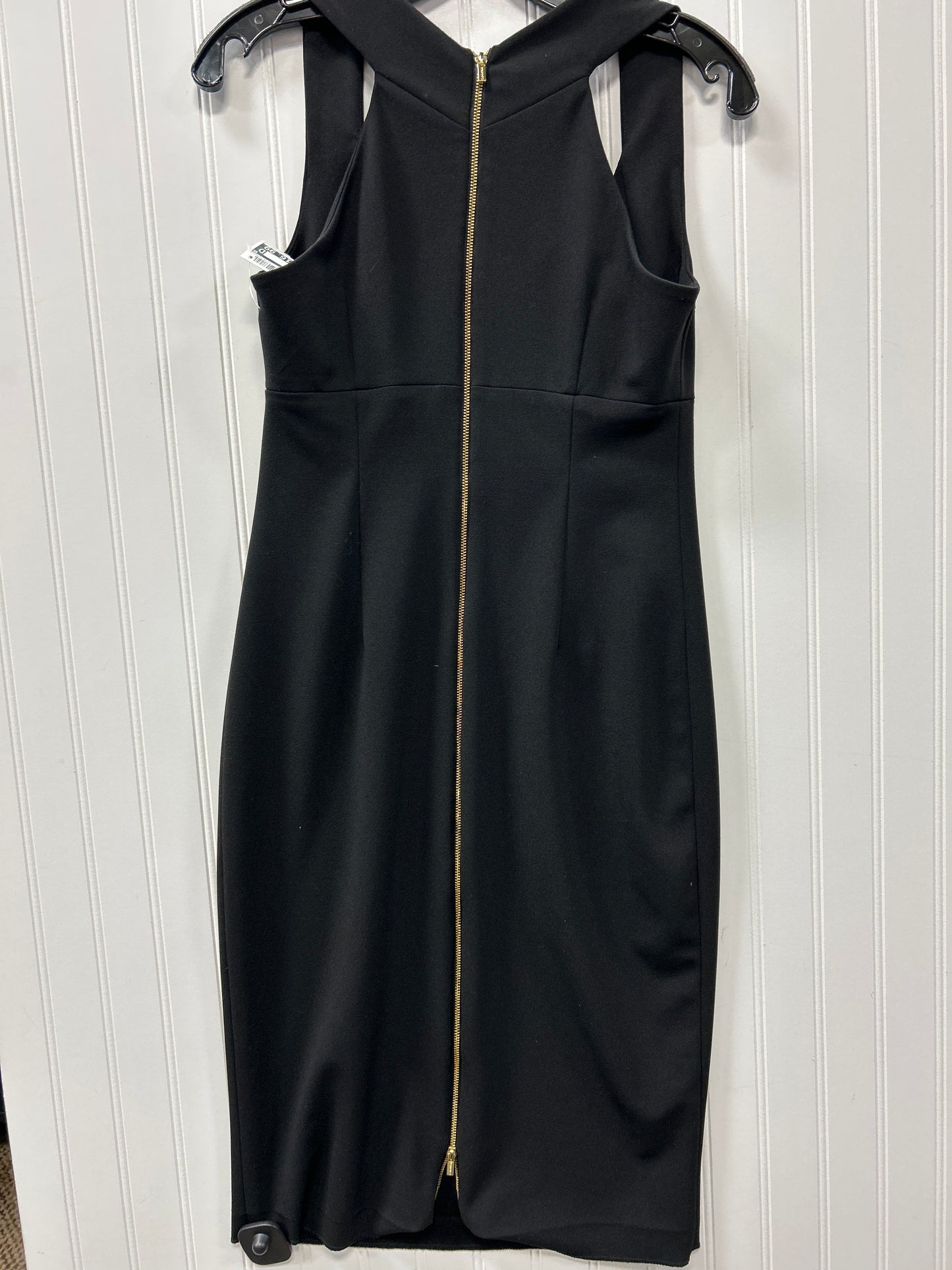 Dress Work By Calvin Klein In Black, Size:4