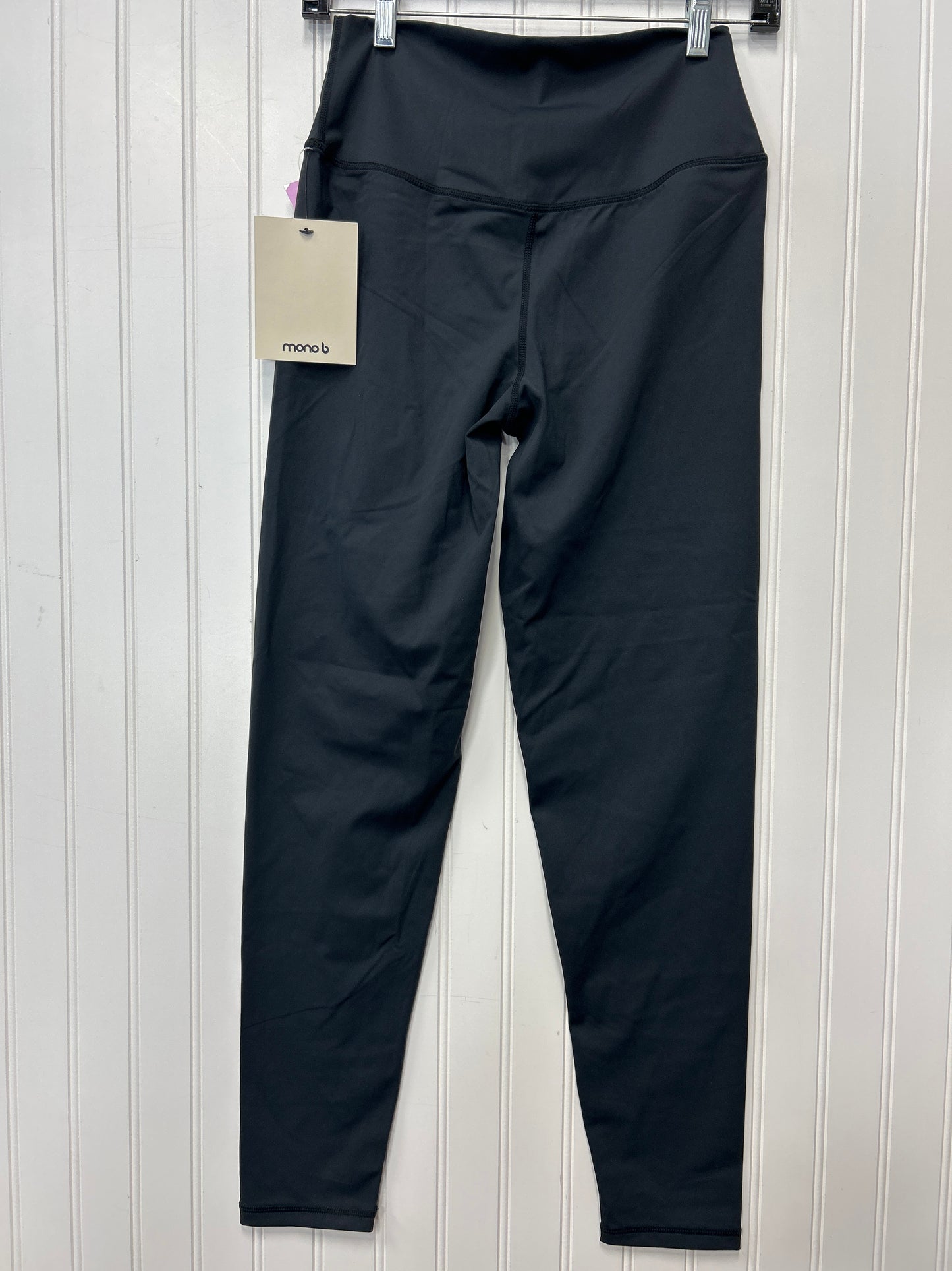 Athletic Leggings By Mono B In Black, Size:L