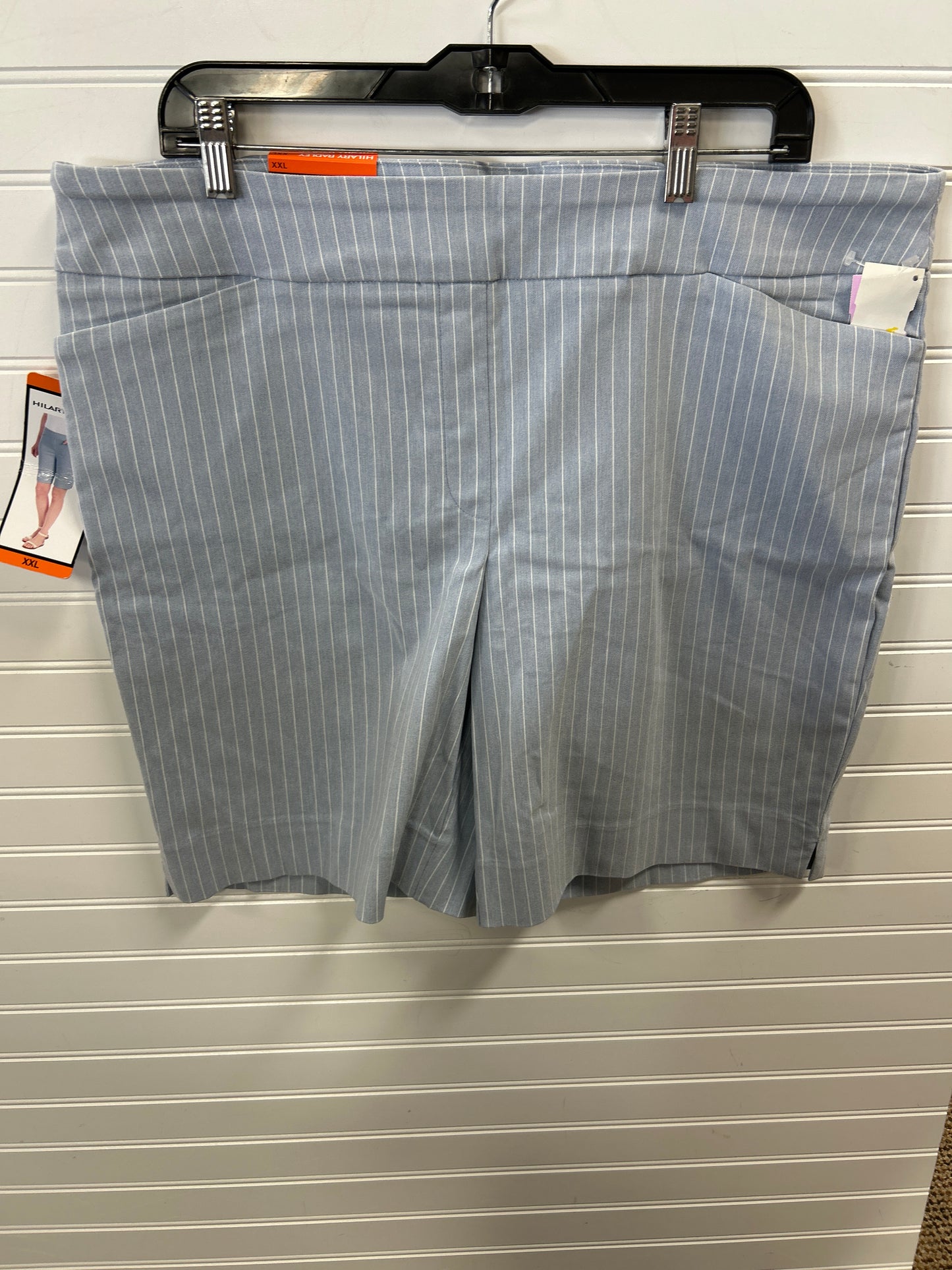 Shorts By Hilary Radley In Blue, Size:1X
