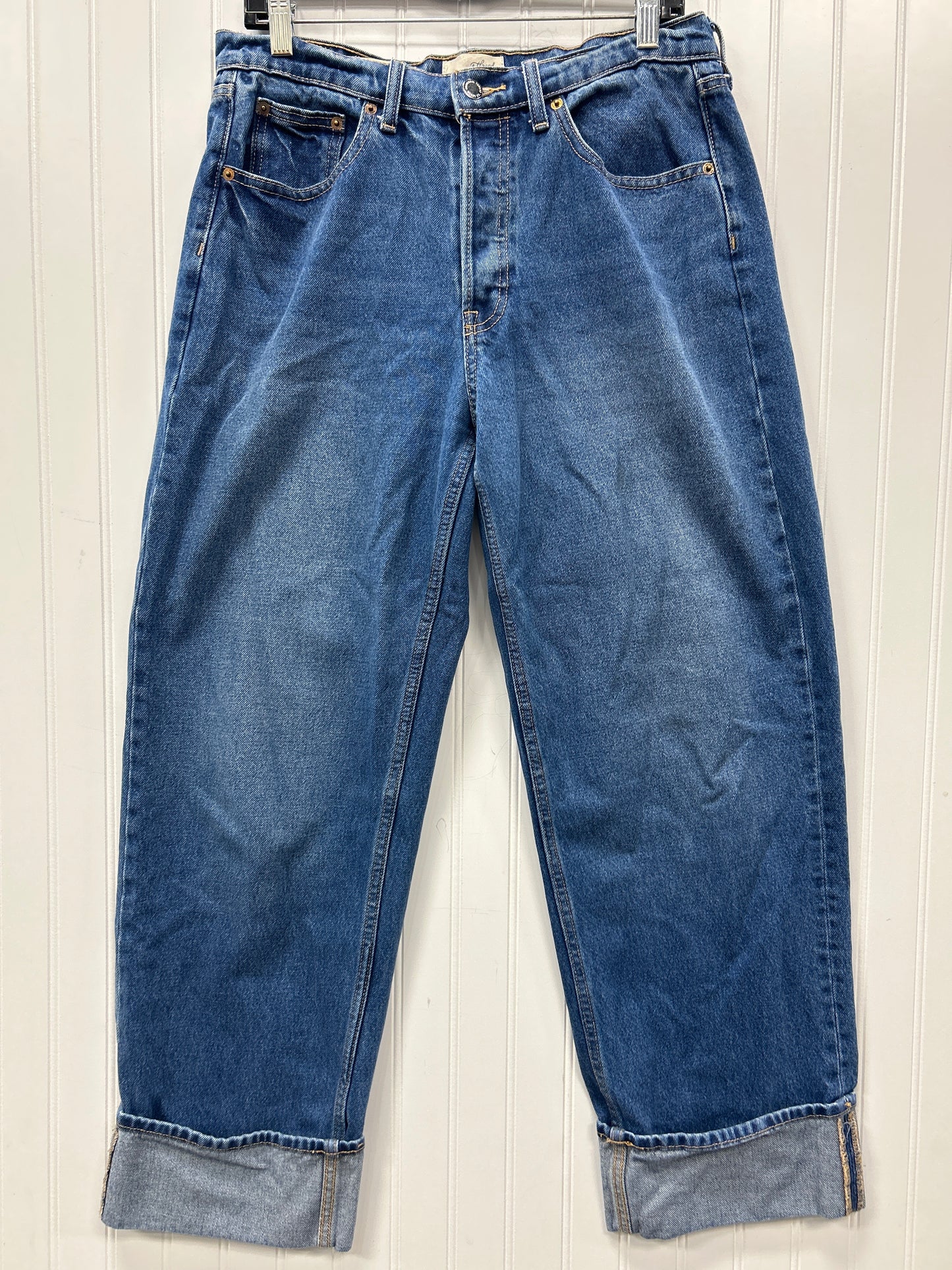 Jeans Straight By Universal Thread In Blue Denim, Size:6
