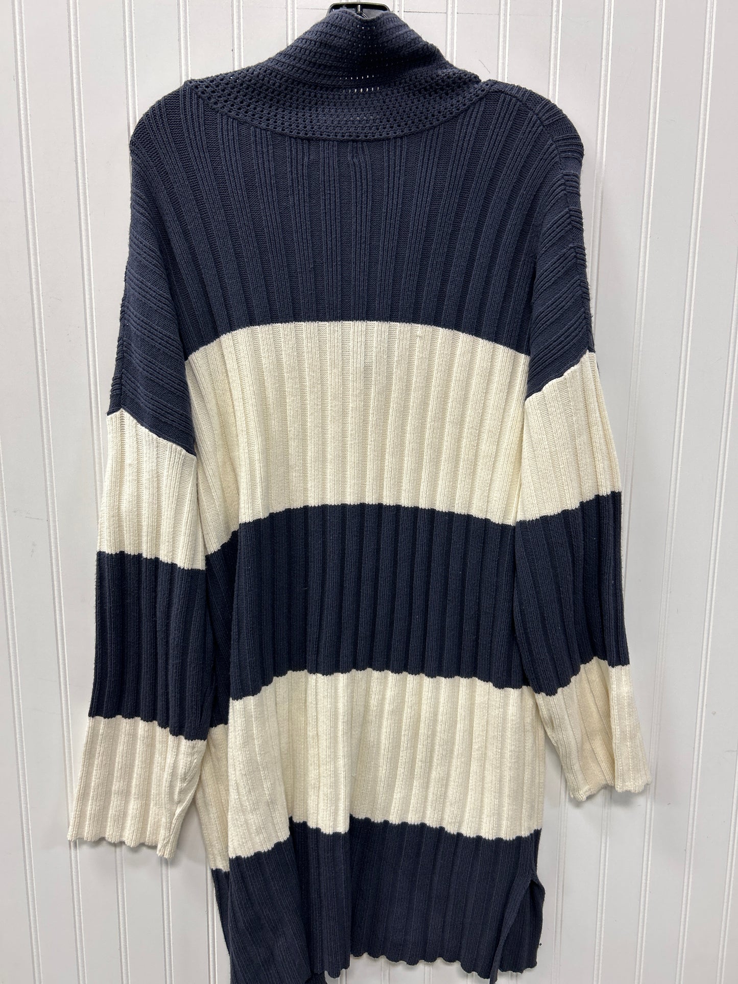 Dress Sweater By Future Collective In Blue, Size:L