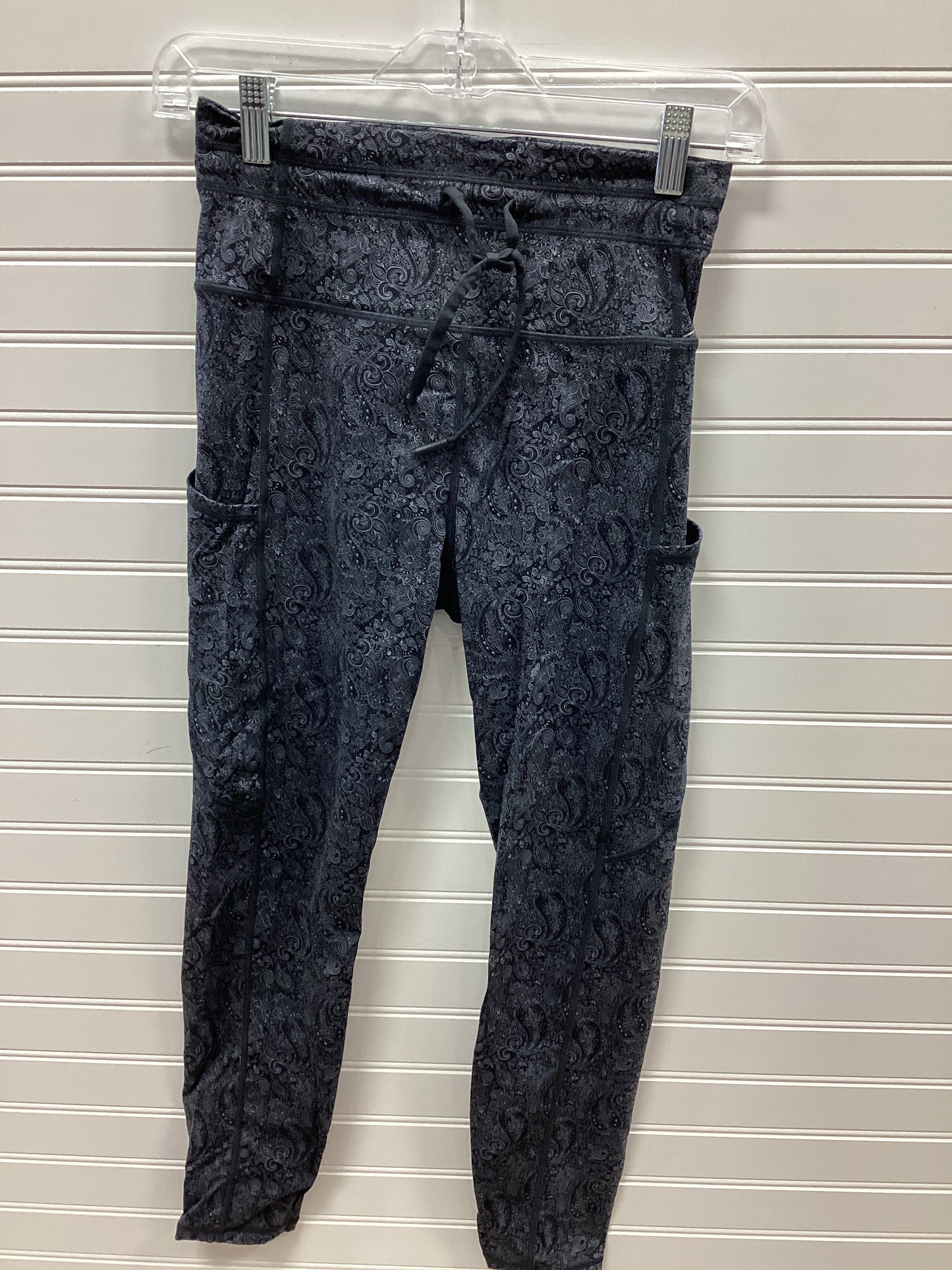 Athletic Leggings By Zyia In Grey, Size:S