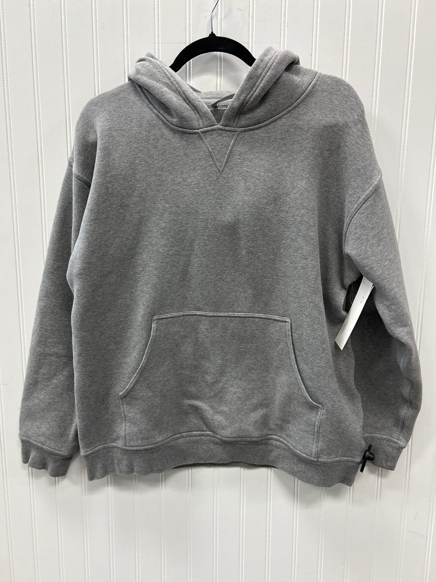 Sweatshirt Hoodie By Lululemon In Grey, Size:12