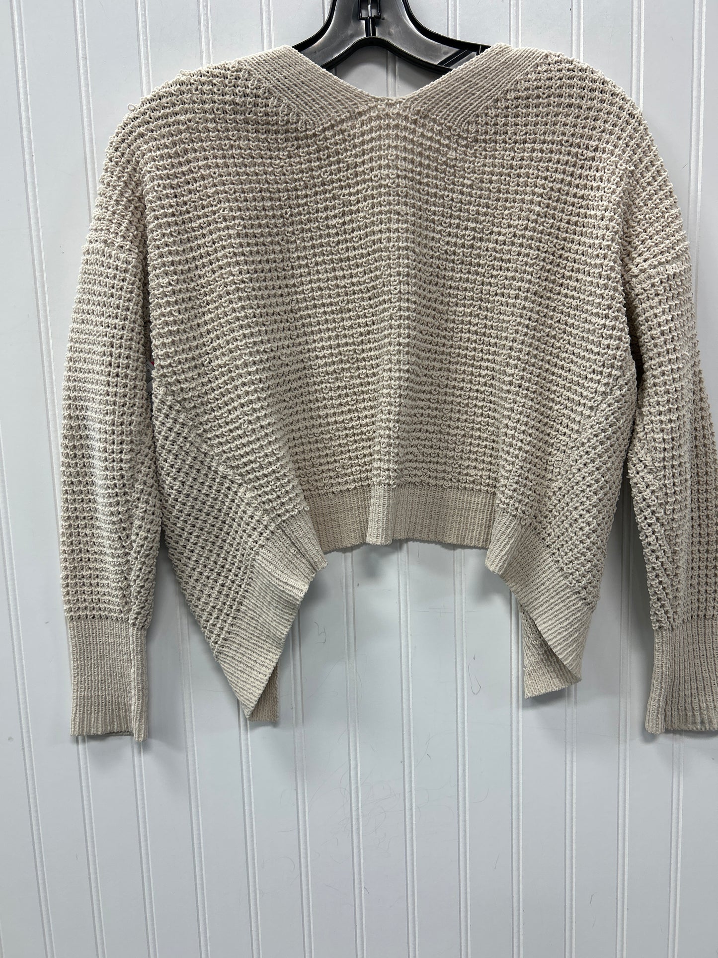 Sweater Cardigan By Moon And Madison In Tan, Size:S
