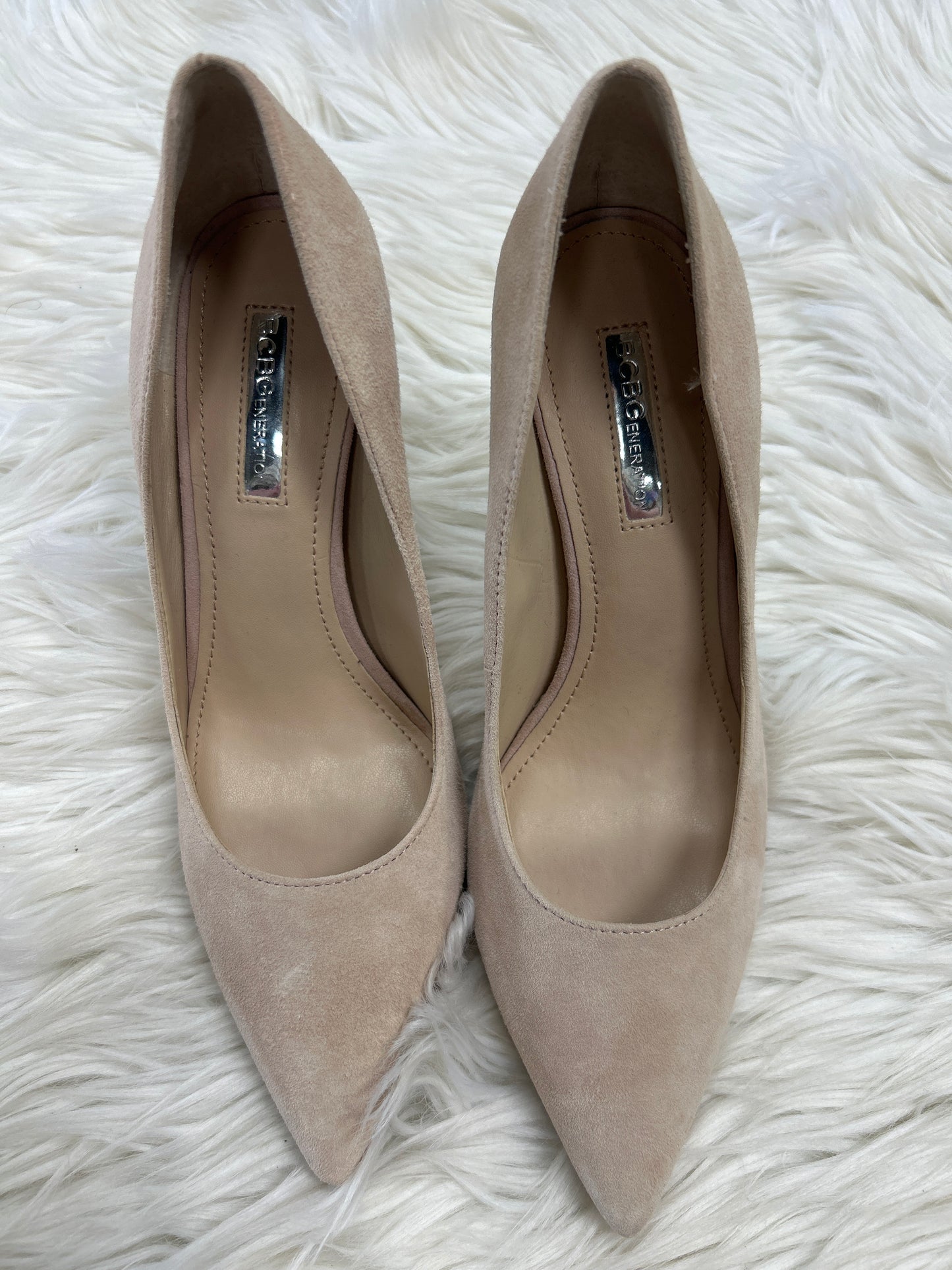 Shoes Heels Stiletto By Bcbgeneration In Tan, Size:7