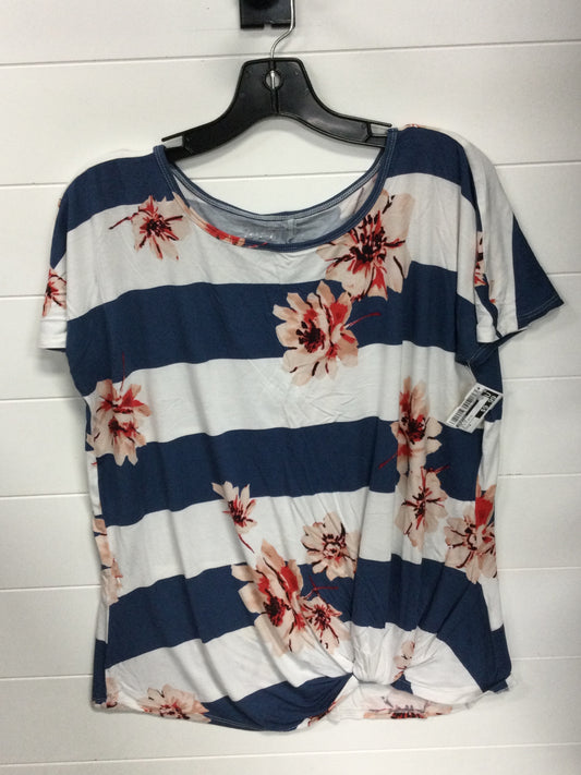 Top Ss By Maurices In Blue & White, Size:M