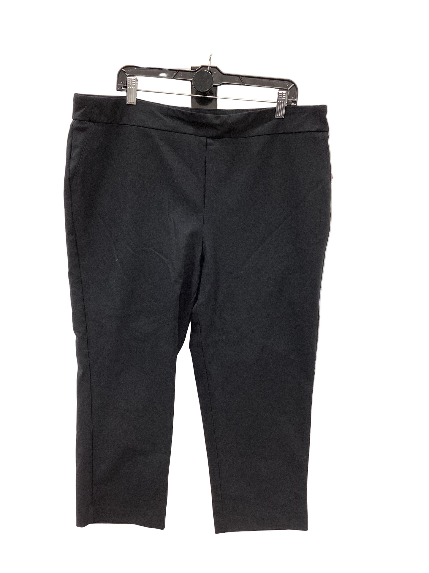 Pants Dress By Jones And Co In Black, Size:2X