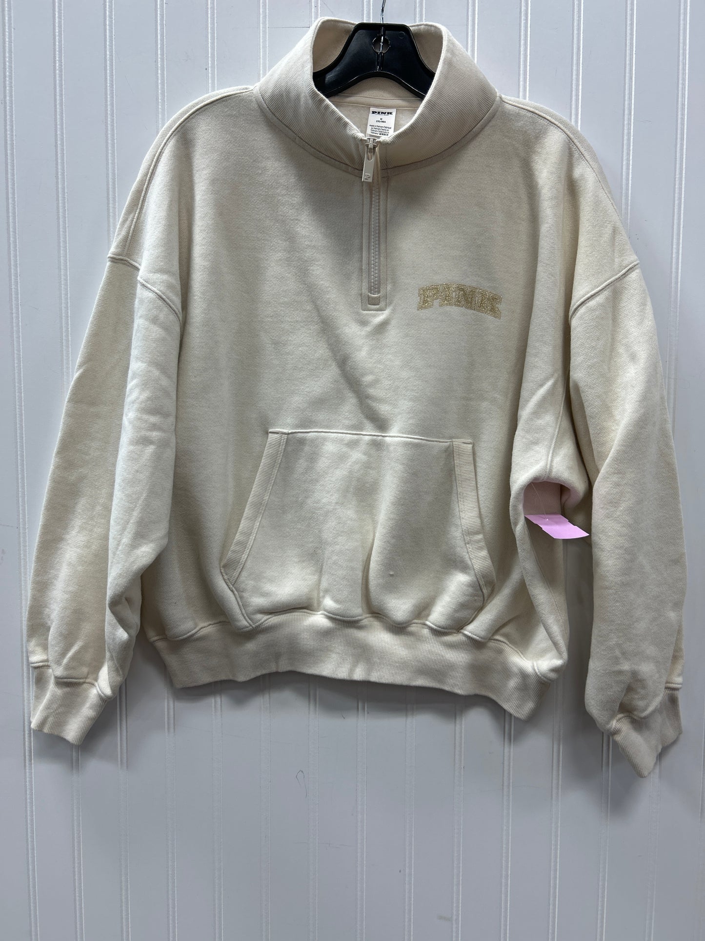 Athletic Fleece By Pink In Cream, Size:M