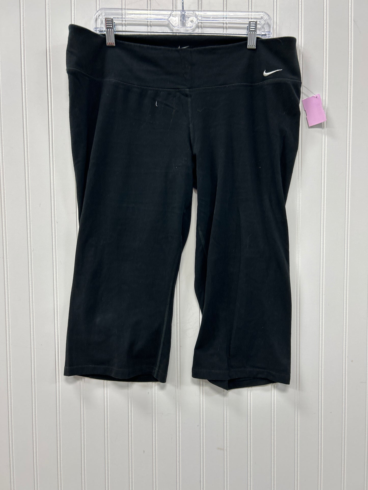Athletic Capris By Nike Apparel In Black, Size:Xl