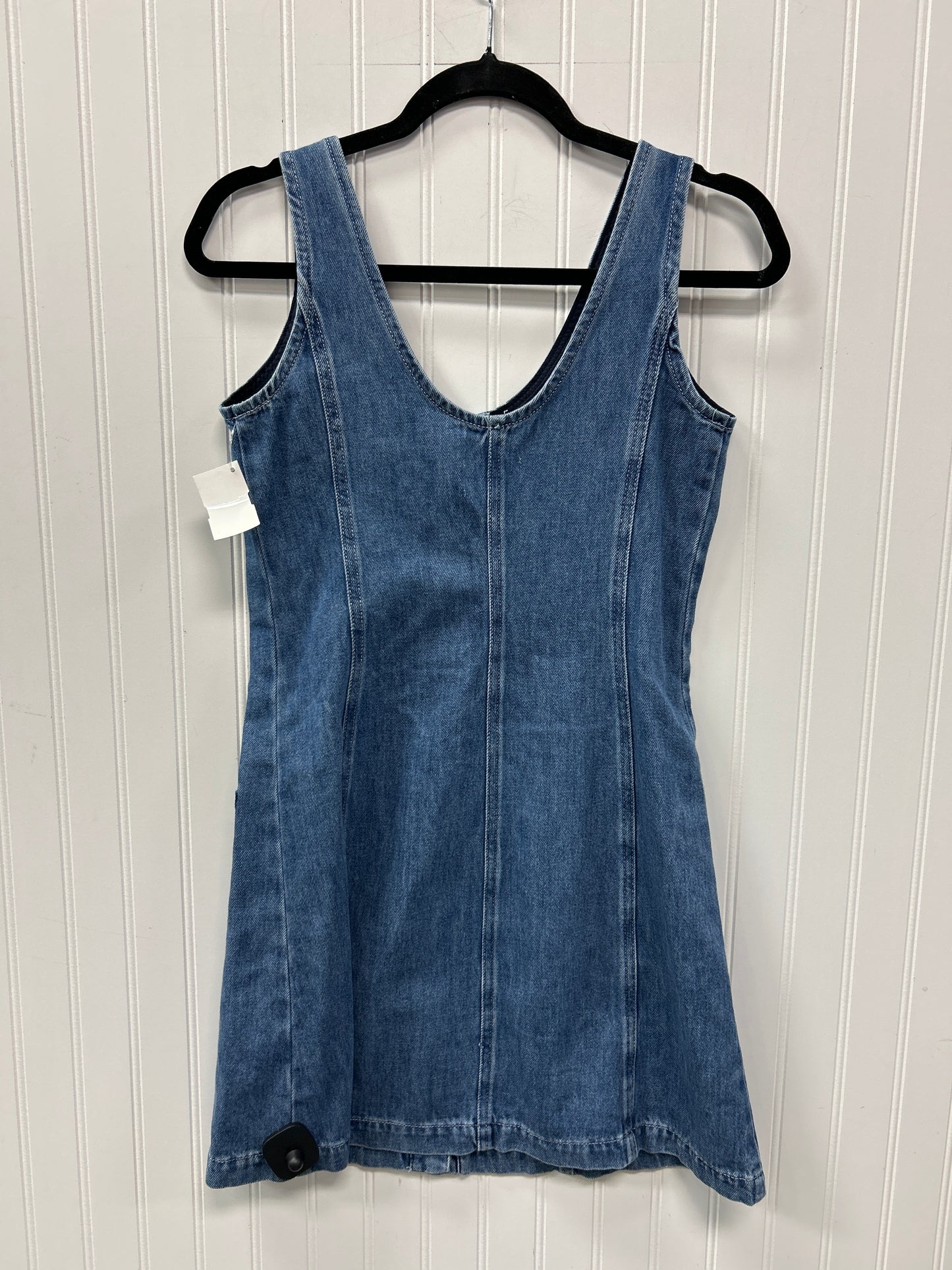 Dress Casual Midi By Marine Layer In Blue Denim, Size:S