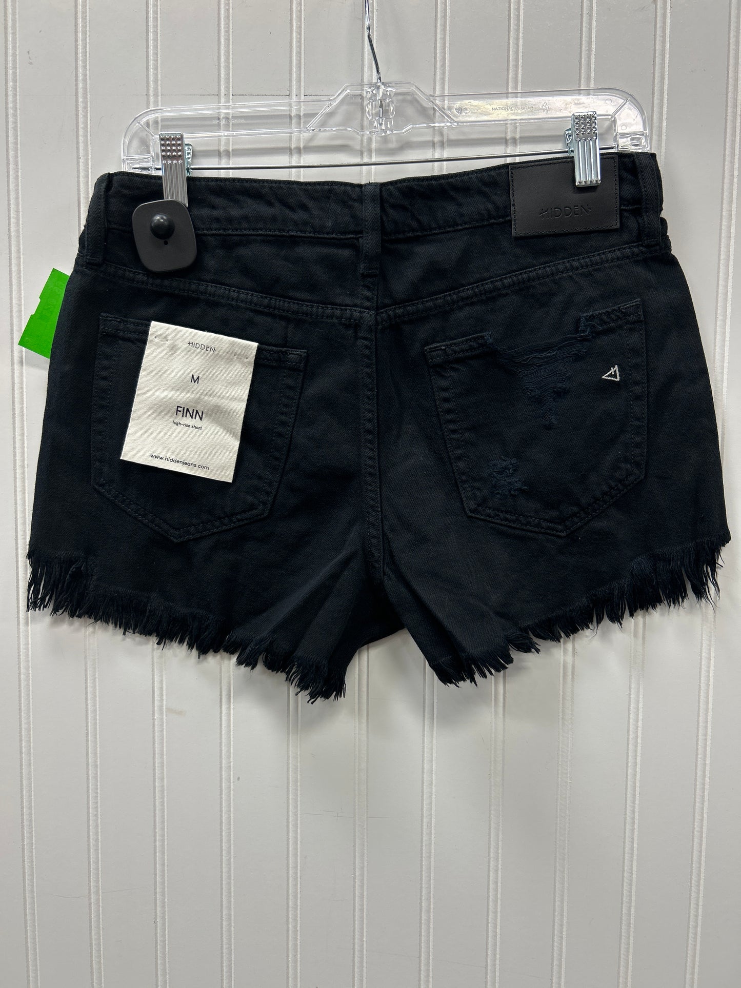 Shorts By Hidden In Black Denim, Size:M NWT