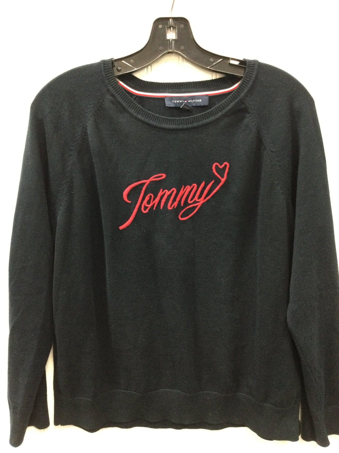 Top Ls By Tommy Hilfiger In Navy, Size:L