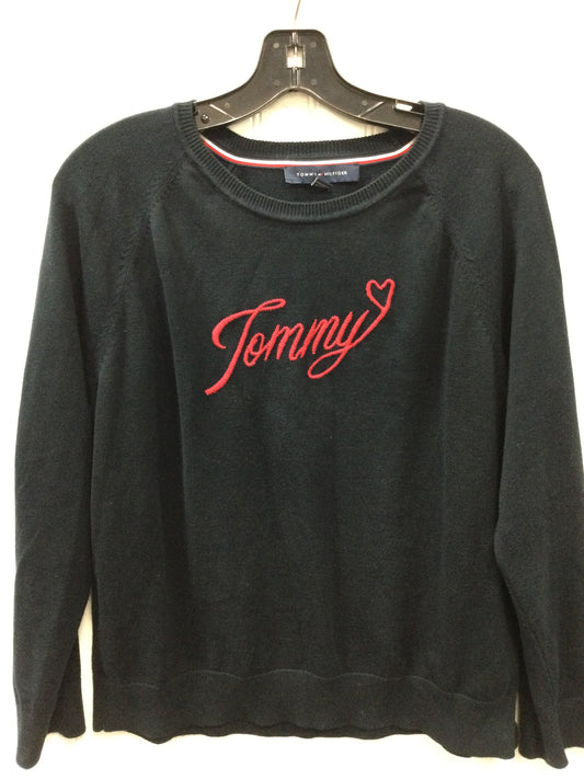 Top Ls By Tommy Hilfiger In Navy, Size:L