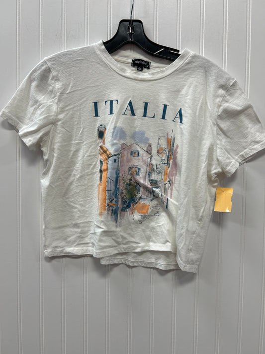 Top Ss By Originality In White, Size:M