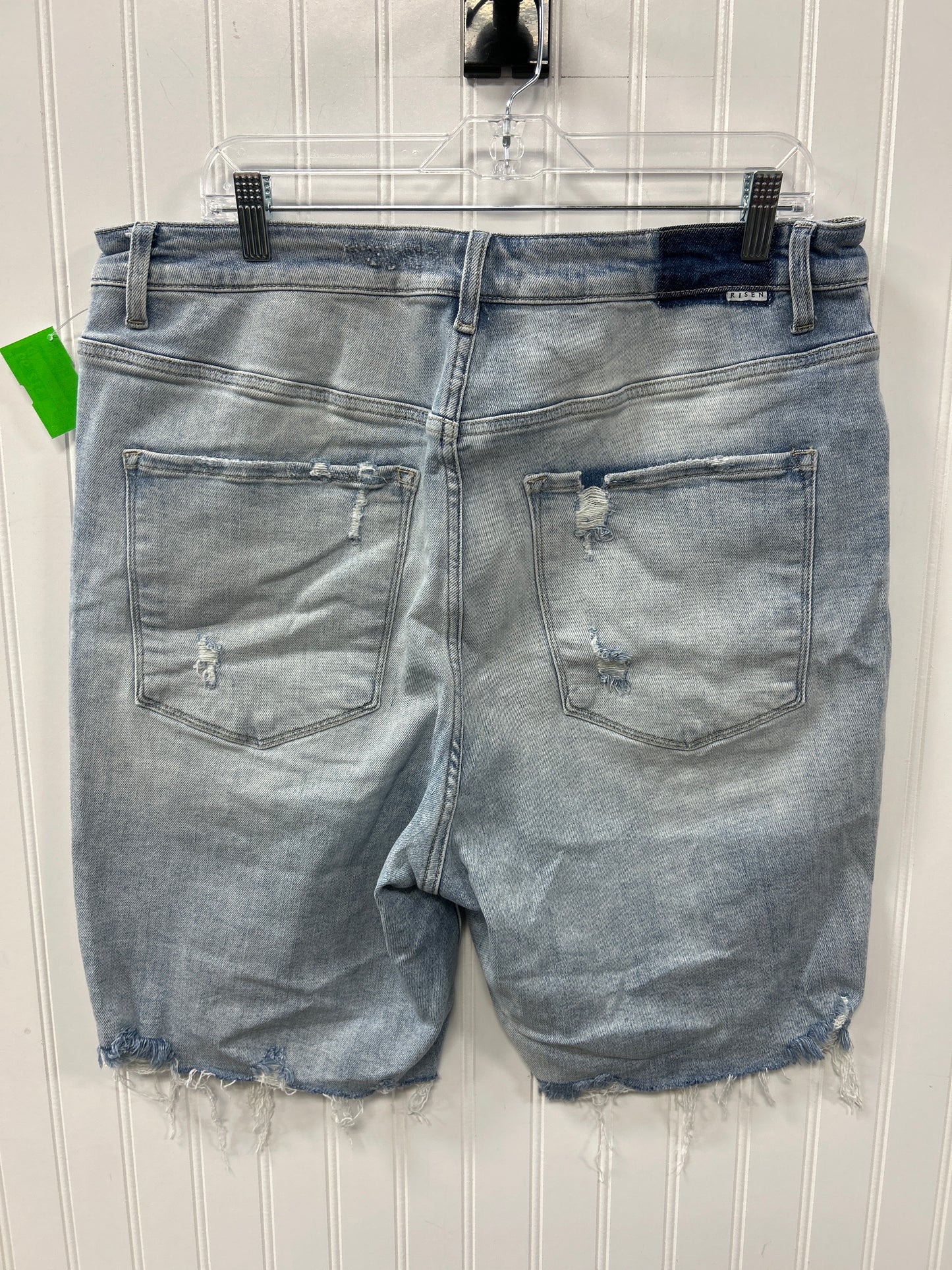 Shorts By Risen In Blue Denim, Size:3X
