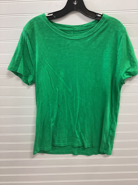 Top Ss By J. Crew In Green, Size:L