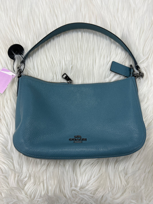 Handbag Designer By Coach In Blue, Size:Medium
