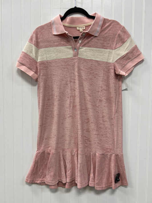Dress Casual Midi By Pol In Pink, Size:S