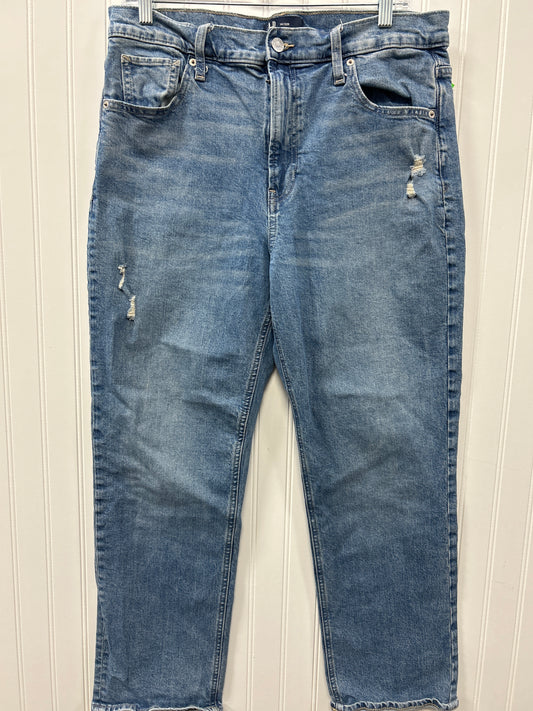 Jeans Straight By Gap In Blue Denim, Size:14
