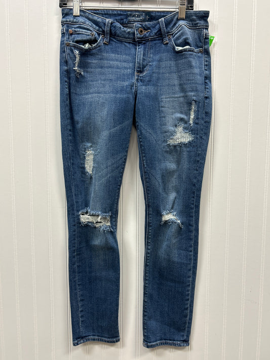 Jeans Skinny By Lucky Brand In Blue Denim, Size:6