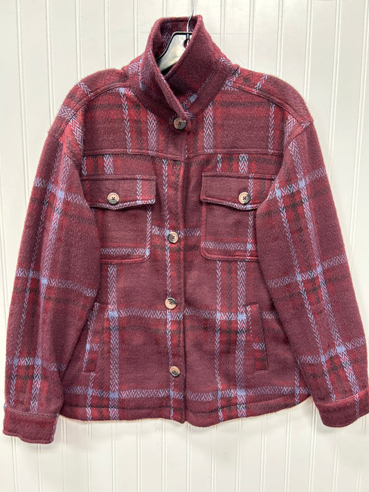 Jacket Utility By Maurices In Striped Pattern, Size:L