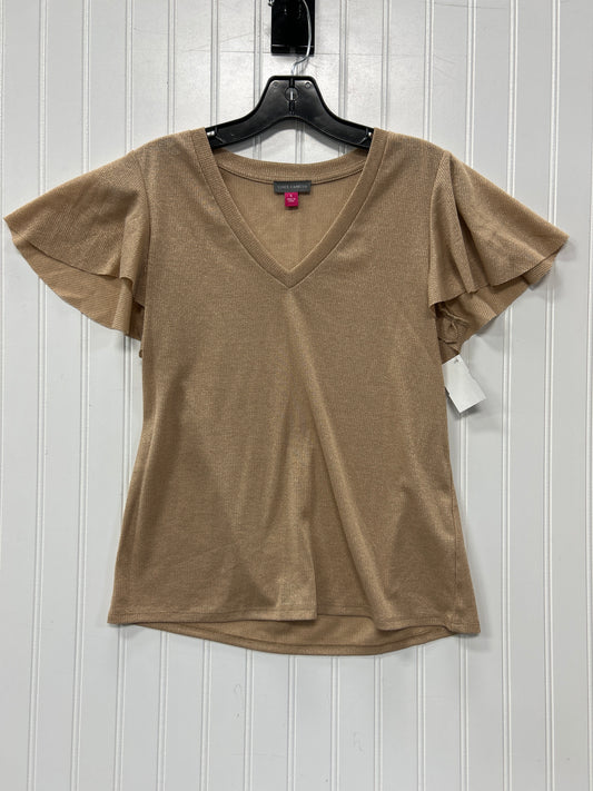 Top Ss By Vince Camuto In Gold, Size:S