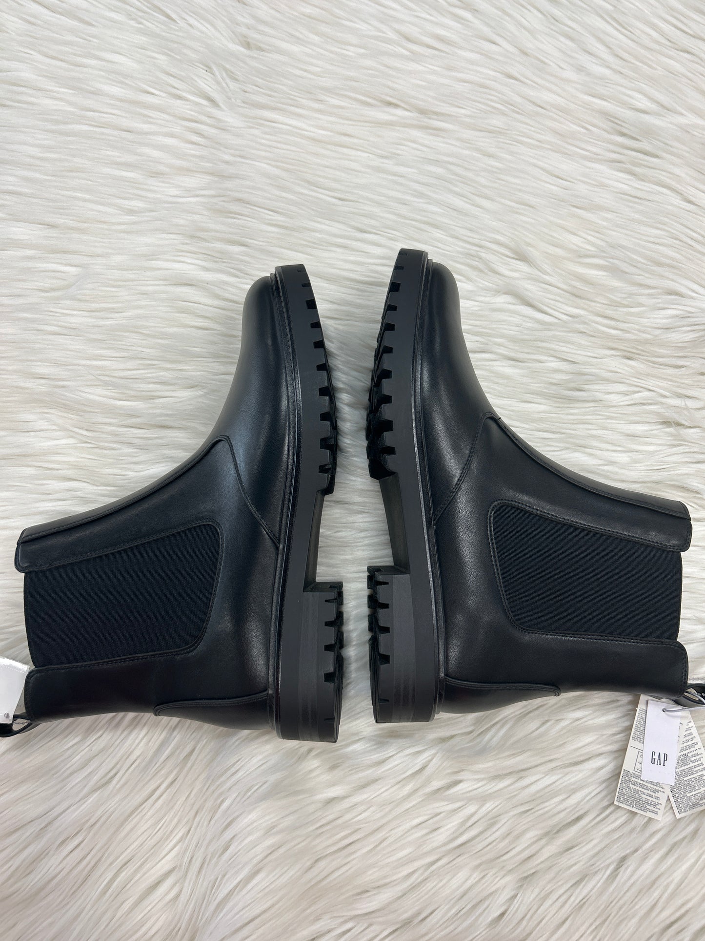 Boots Ankle Heels By Gap In Black, Size:10