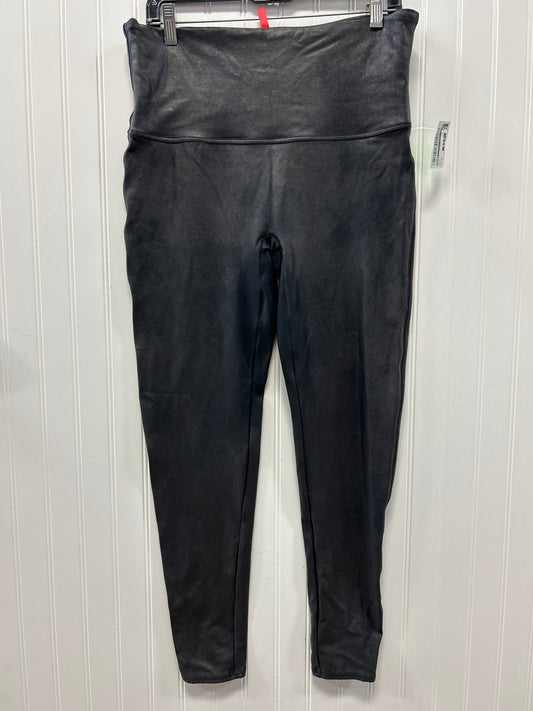 Athletic Leggings By Spanx In Black, Size:2X
