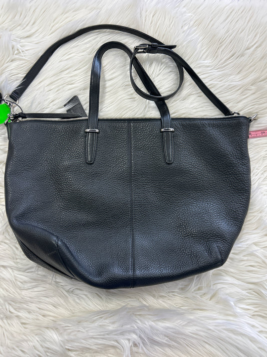 Handbag Designer By Coach In Black, Size:Large